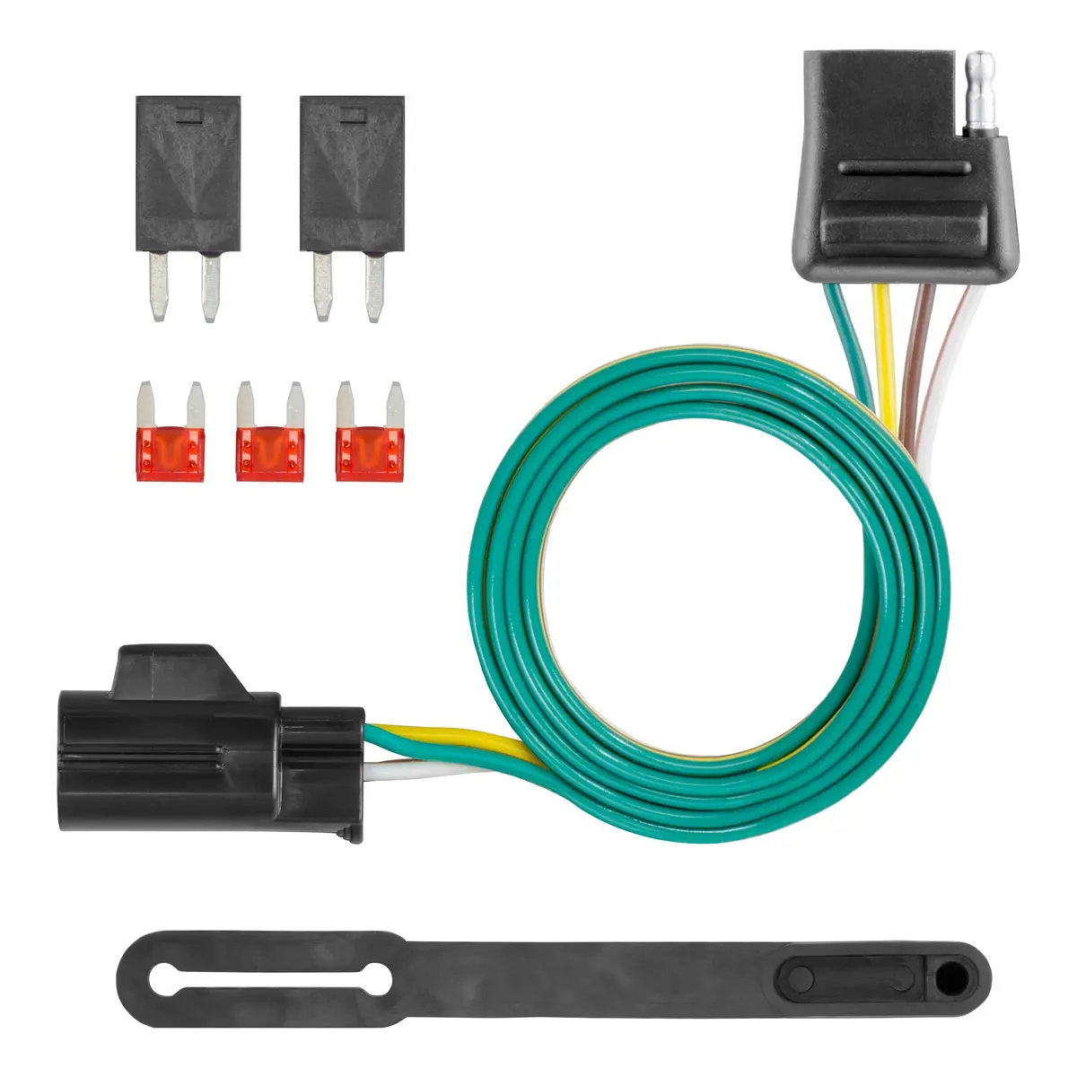 Curt 56012 Vehicle-Side Custom 4-Pin Trailer Wiring Harness, Select Chevrolet Equinox, Suzuki Xl-7 Suv, Pontiac Torrent 1