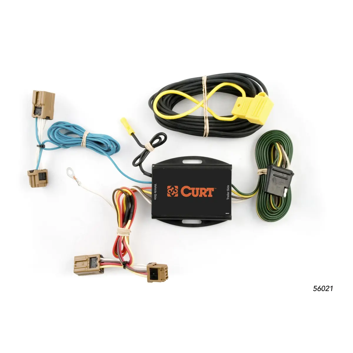 Curt 56021 Vehicle-Side Custom 4-Pin Trailer Wiring Harness, Select Nissan Versa 1