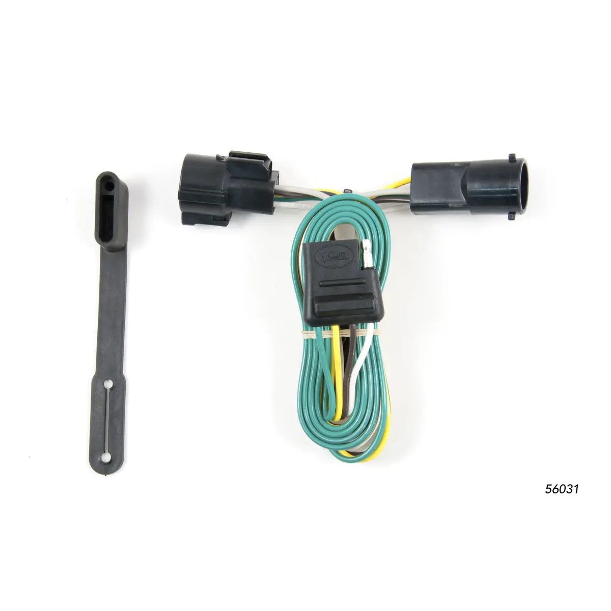 Curt 56031 Vehicle-Side Custom 4-Pin Trailer Wiring Harness, Select Ford F-150 1