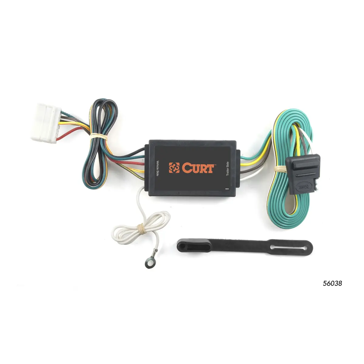 Curt 56038 Vehicle-Side Custom 4-Pin Trailer Wiring Harness, Select Acura Mdx 1