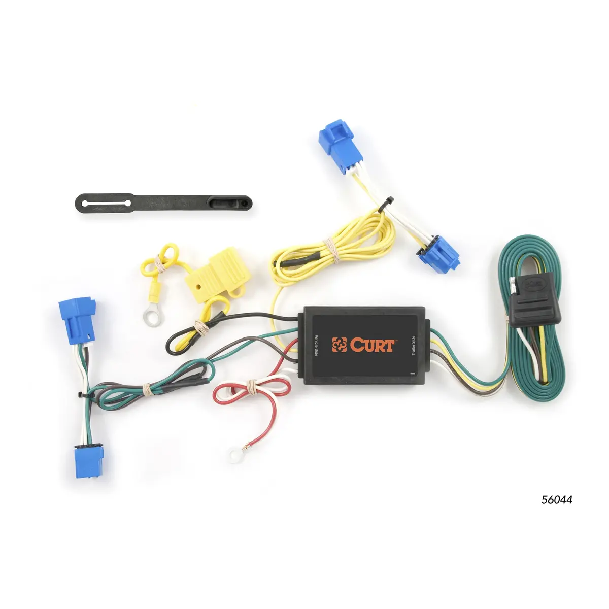 Curt 56044 Vehicle-Side Custom 4-Pin Trailer Wiring Harness, Select Cadillac Cts Sedan, Coupe 1