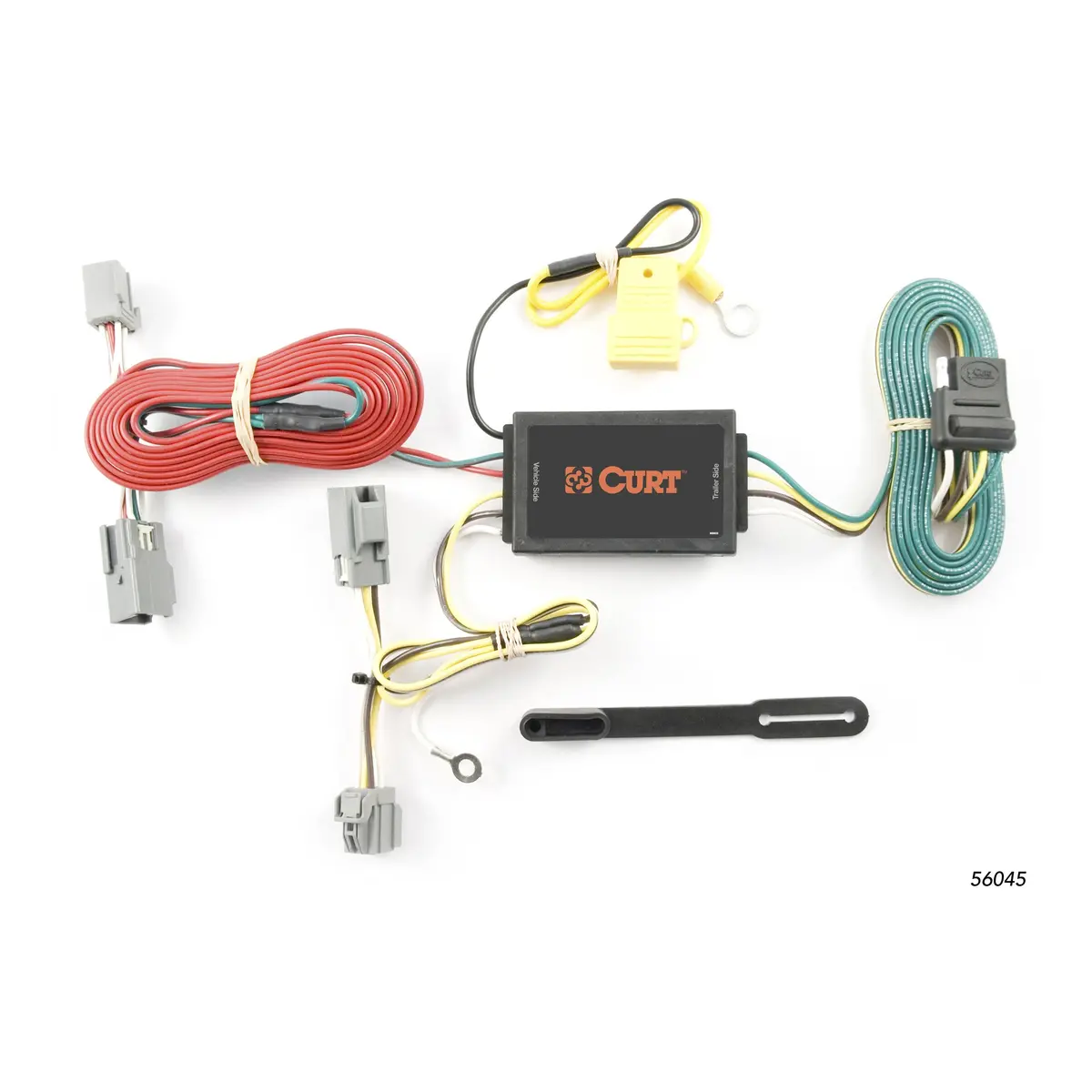 Curt 56045 Vehicle-Side Custom 4-Pin Trailer Wiring Harness, Select Volvo Xc90 1