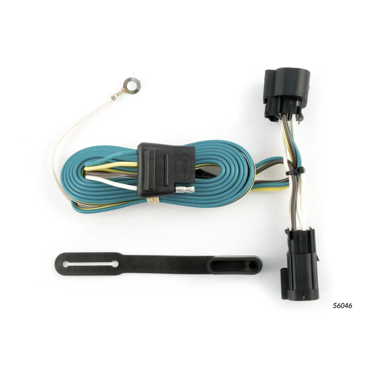 Curt 56046 Vehicle-Side Custom 4-Pin Trailer Wiring Harness, Select Chevrolet Impala 1