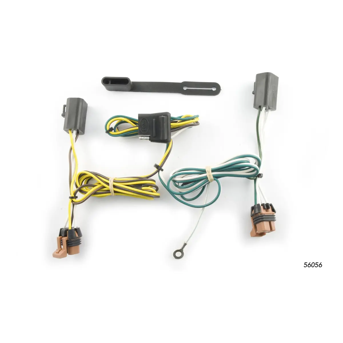 Curt 56056 Vehicle-Side Custom 4-Pin Trailer Wiring Harness, Select Gmc Acadia 1