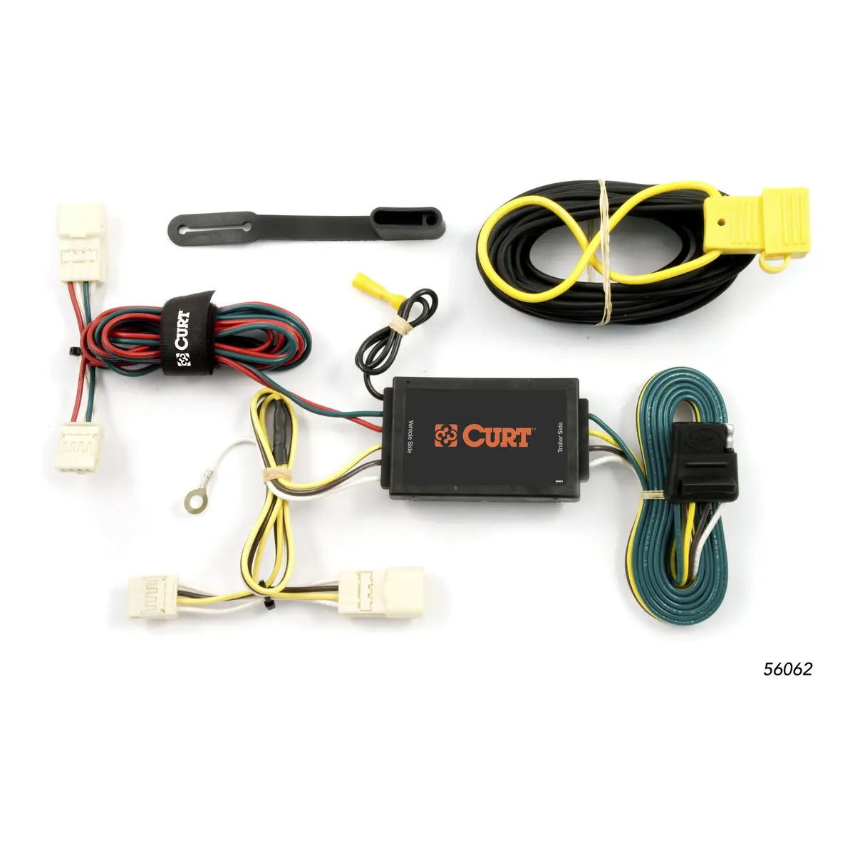 Curt 56062 Vehicle-Side Custom 4-Pin Trailer Wiring Harness, Select Scion Xb 1