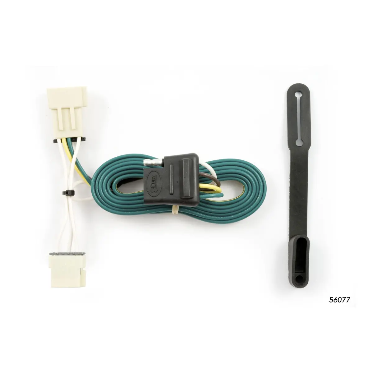 Curt 56077 Vehicle-Side Custom 4-Pin Trailer Wiring Harness, Select Pontiac Montana, Saturn Relay, Buick Terraza, Chevrolet Uplander 1
