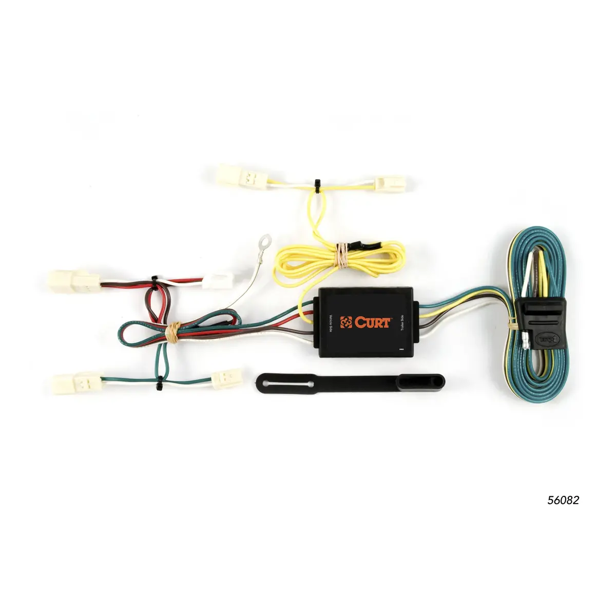 Curt 56082 Vehicle-Side Custom 4-Pin Trailer Wiring Harness, Select Mazda Mx-5 Miata 1