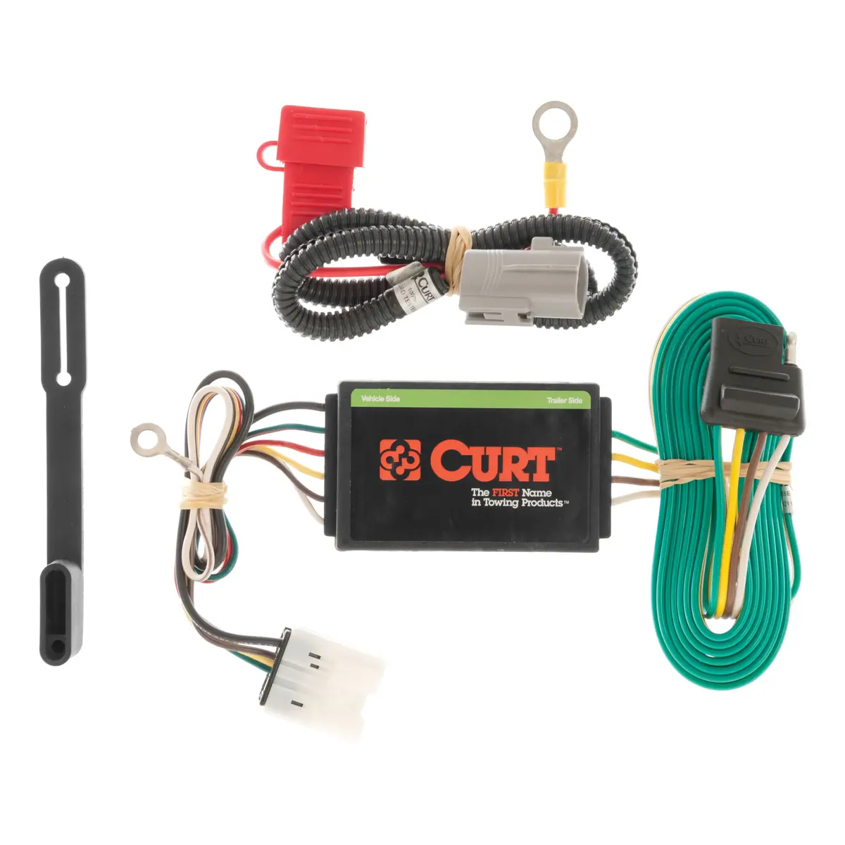 Curt 56102 Vehicle-Side Custom 4-Pin Trailer Wiring Harness, Select Mitsubishi Outlander 1