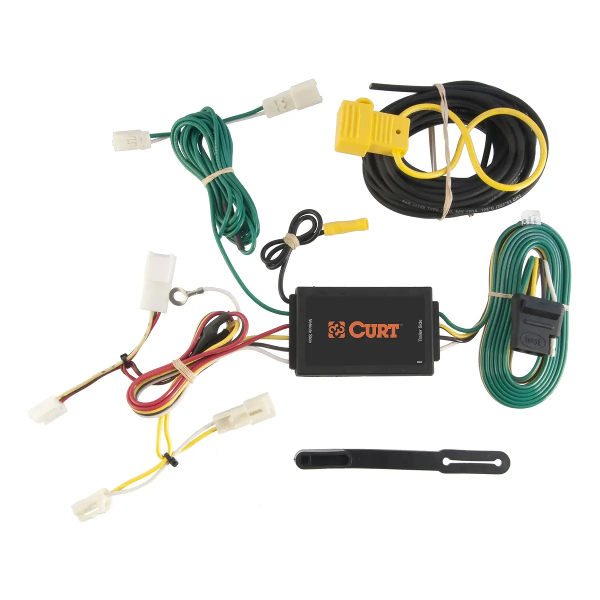 Curt 56106 Vehicle-Side Custom 4-Pin Trailer Wiring Harness, Select Toyota Sienna 1