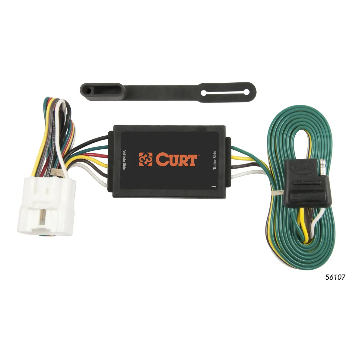 Curt 56107 Vehicle-Side Custom 4-Pin Trailer Wiring Harness, Select Toyota Highlander 1