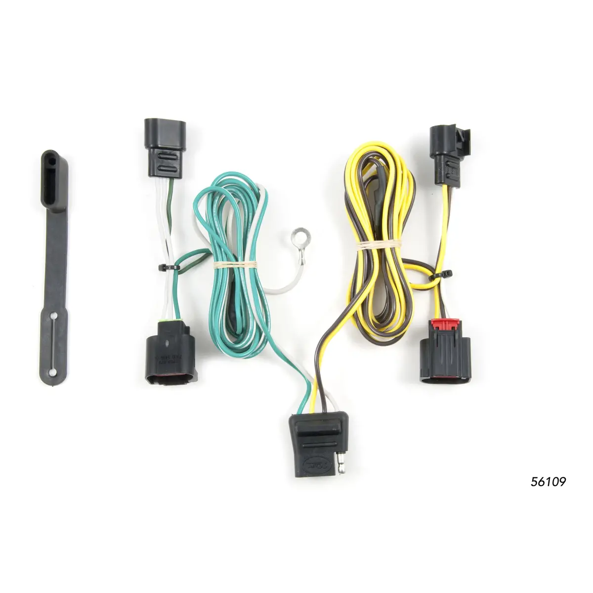 Curt 56109 Vehicle-Side Custom 4-Pin Trailer Wiring Harness, Select Dodge Journey 1