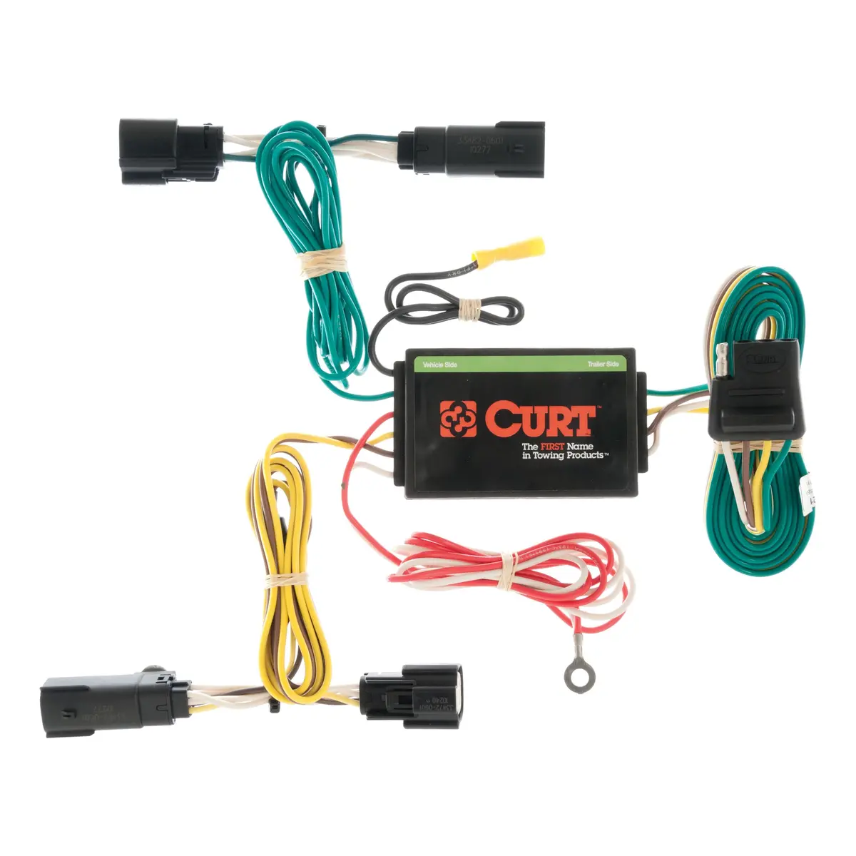 Curt 56121 Vehicle-Side Custom 4-Pin Trailer Wiring Harness, Select Lincoln Mkx 1