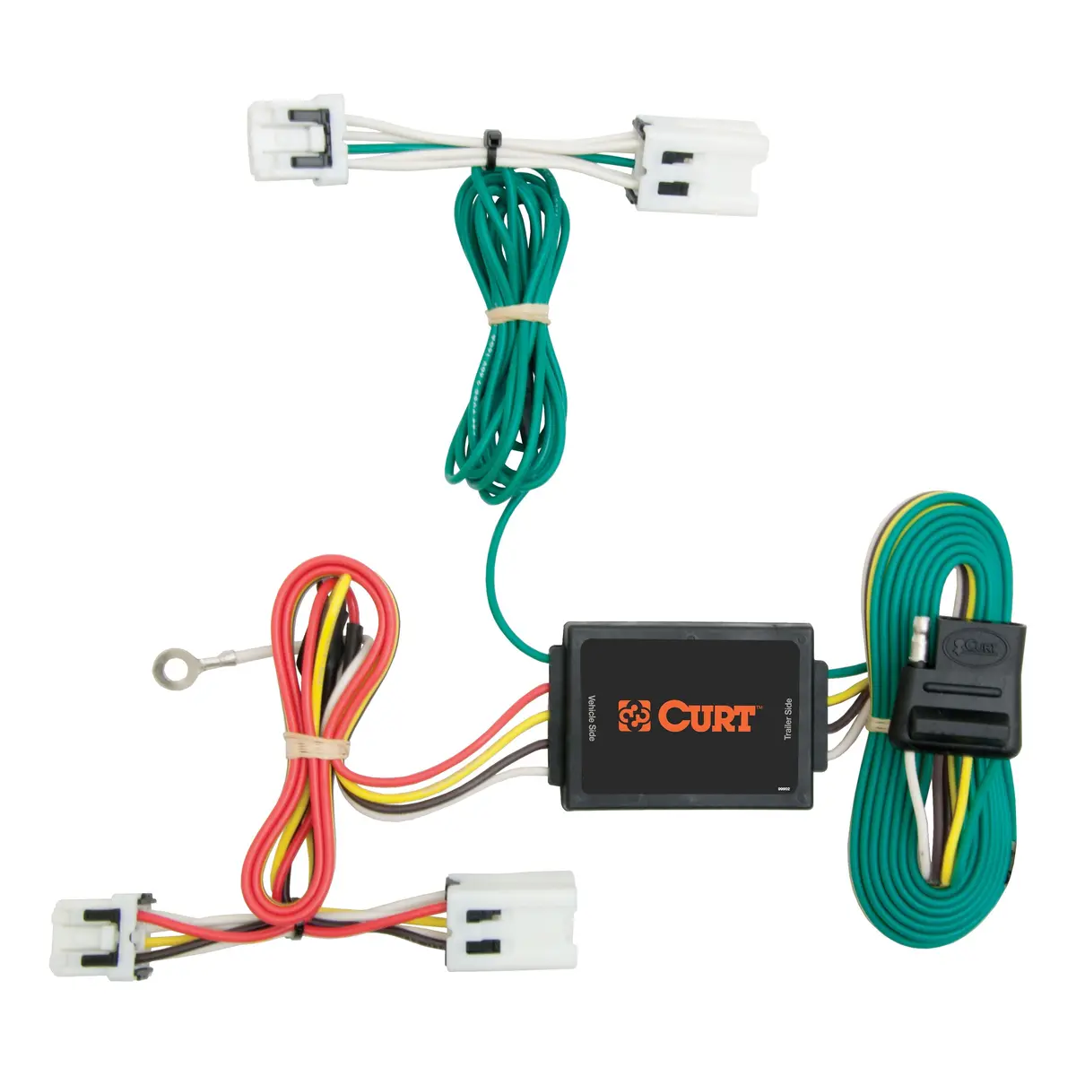 Curt 56124 Vehicle-Side Custom 4-Pin Trailer Wiring Harness, Select Nissan Juke 1