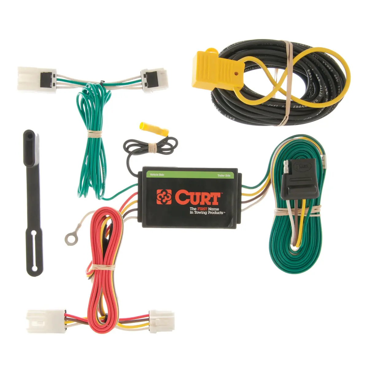 Curt 56127 Vehicle-Side Custom 4-Pin Trailer Wiring Harness, Select Mitsubishi Rvr, Outlander Sport, Lancer 1