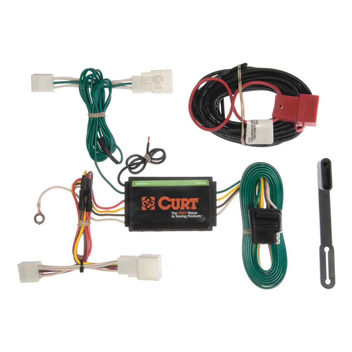 Curt 56142 Vehicle-Side Custom 4-Pin Trailer Wiring Harness, Select Lexus Is F, Is200t, Is250, Is300, Is350 1