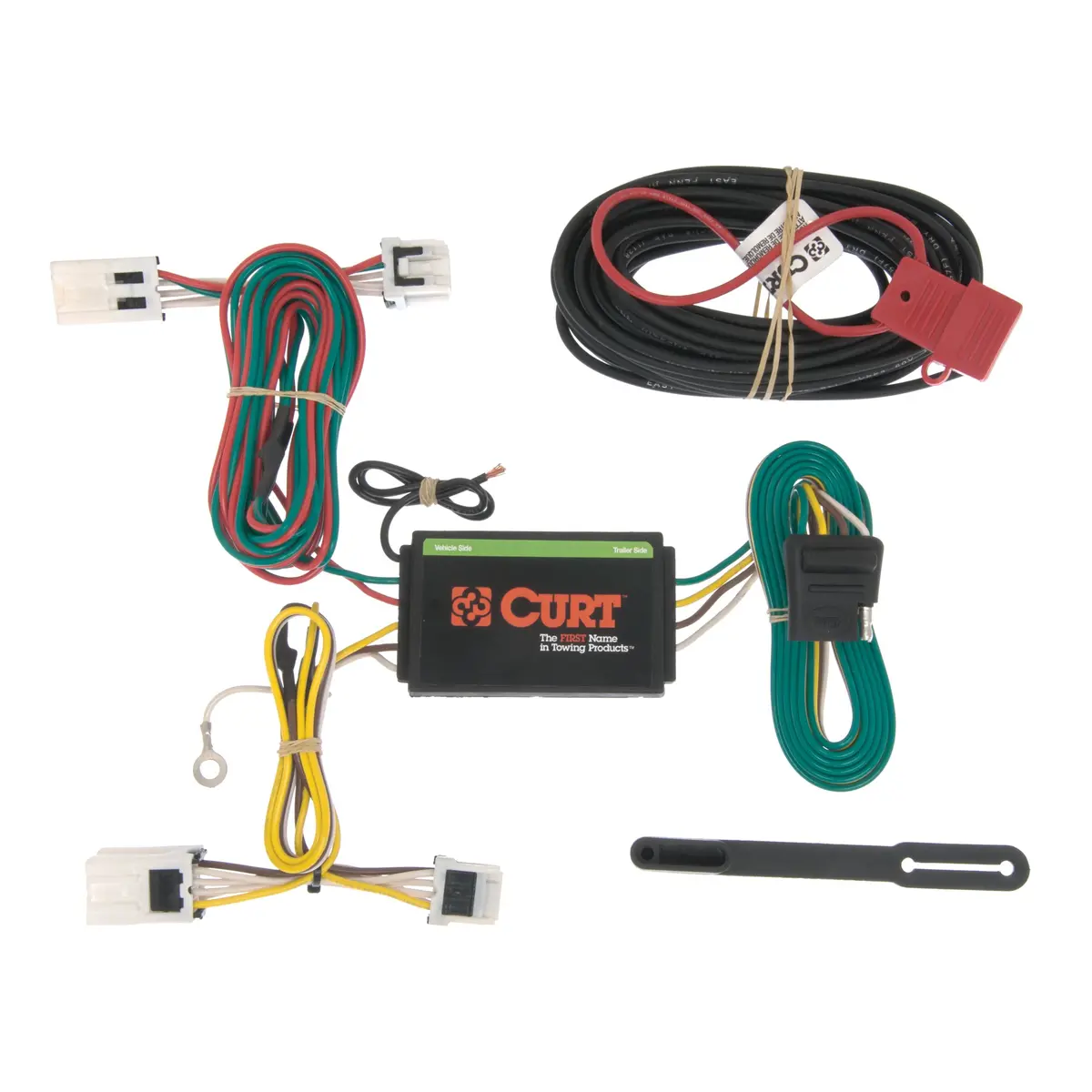 Curt 56148 Vehicle-Side Custom 4-Pin Trailer Wiring Harness, Select Nissan Nv1500, Nv2500, Nv3500 1