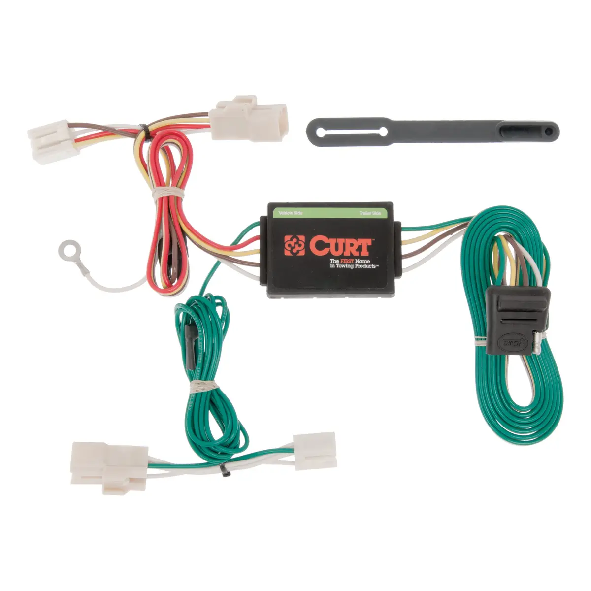 Curt 56149 Vehicle-Side Custom 4-Pin Trailer Wiring Harness, Select Hyundai Accent Sedan 1