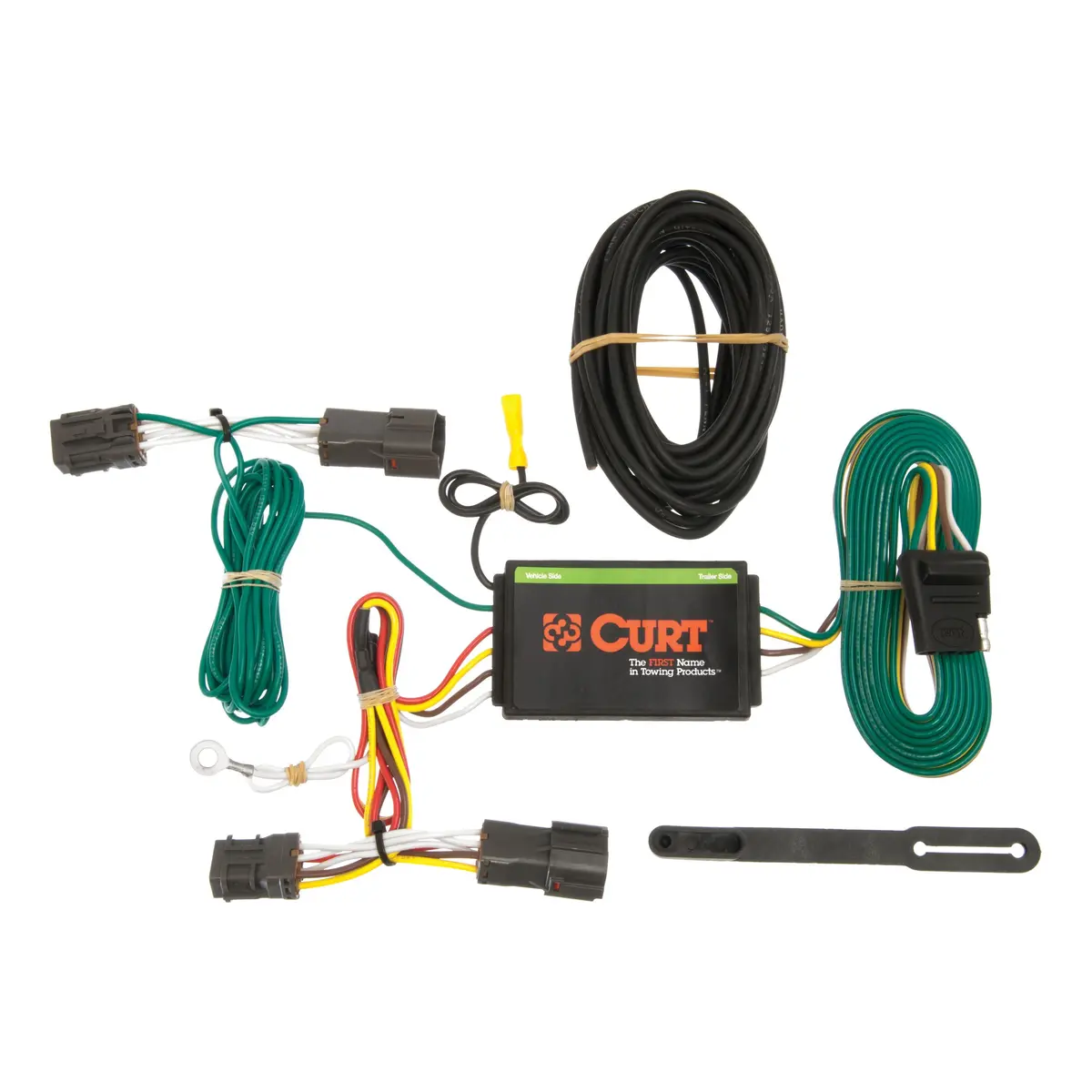 Curt 56153 Vehicle-Side Custom 4-Pin Trailer Wiring Harness, Select Hyundai Veloster 1