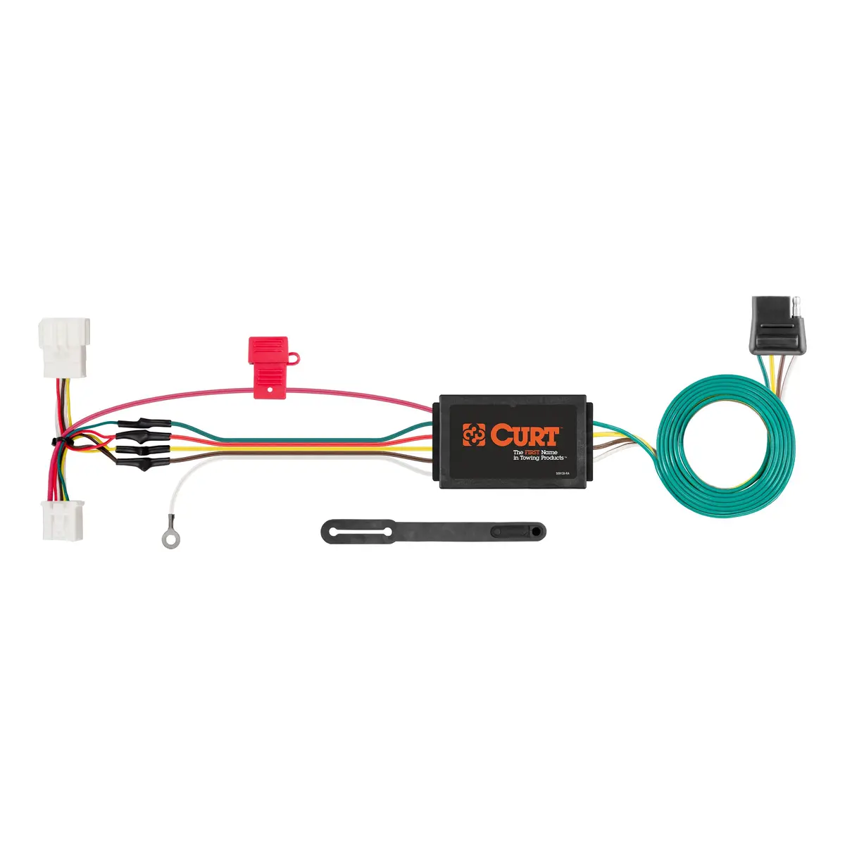 Curt 56158 Vehicle-Side Custom 4-Pin Trailer Wiring Harness, Select Honda Cr-V 1