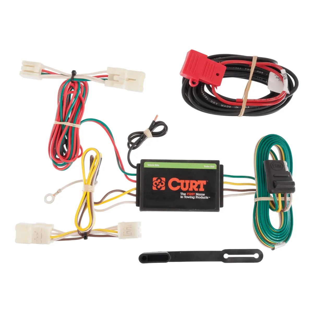 Curt 56165 Vehicle-Side Custom 4-Pin Trailer Wiring Harness, Select Toyota Rav4 1