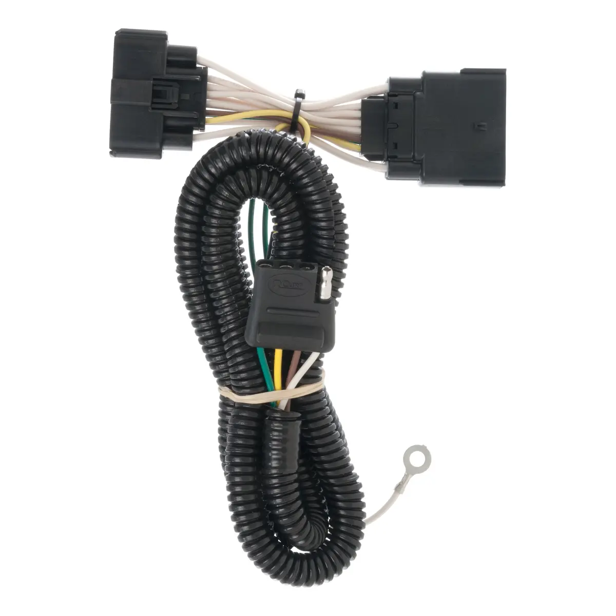 Curt 56172 Vehicle-Side Custom 4-Pin Trailer Wiring Harness, Select Ford Explorer 1