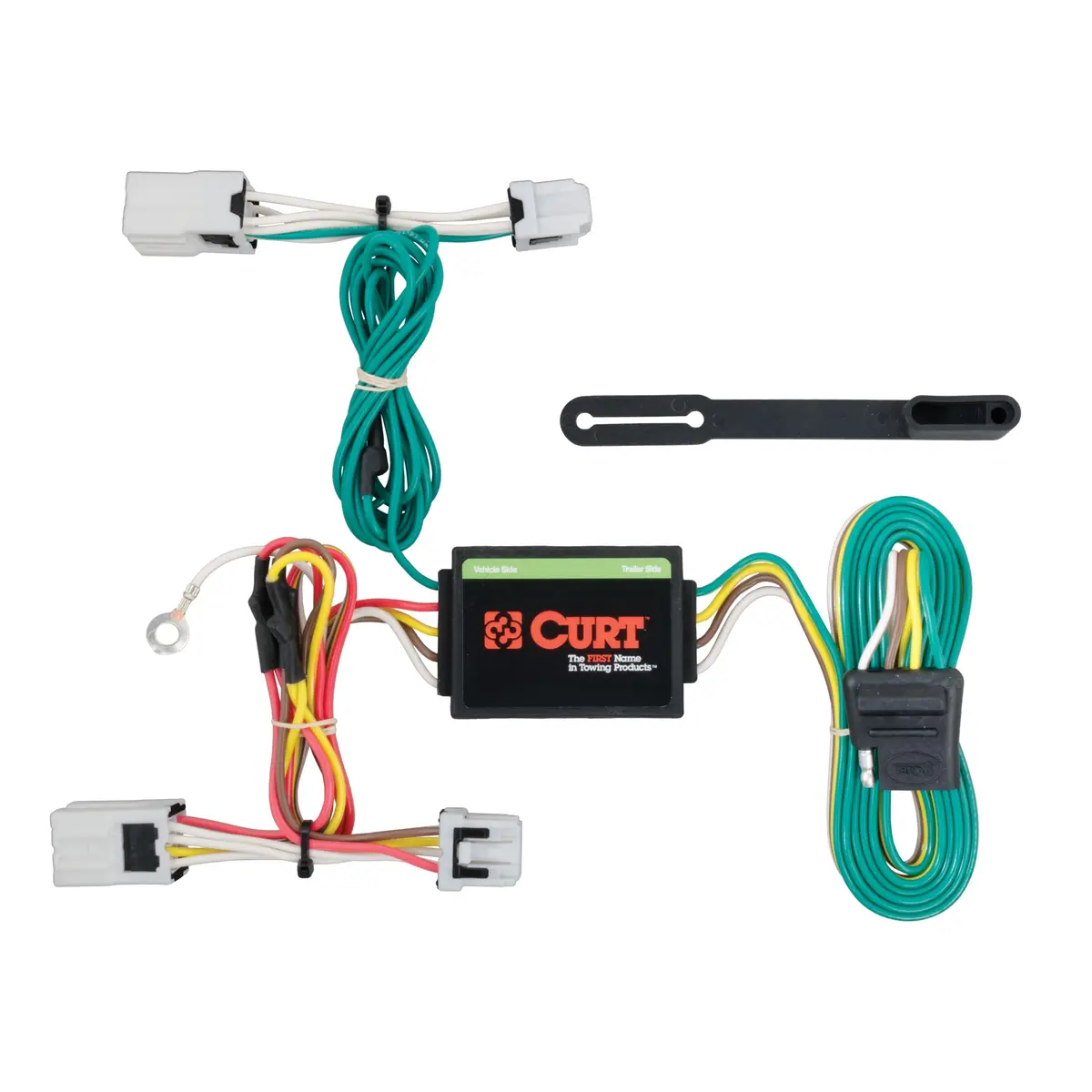 Curt 56206 Vehicle-Side Custom 4-Pin Trailer Wiring Harness, Select Nissan Versa Note 1