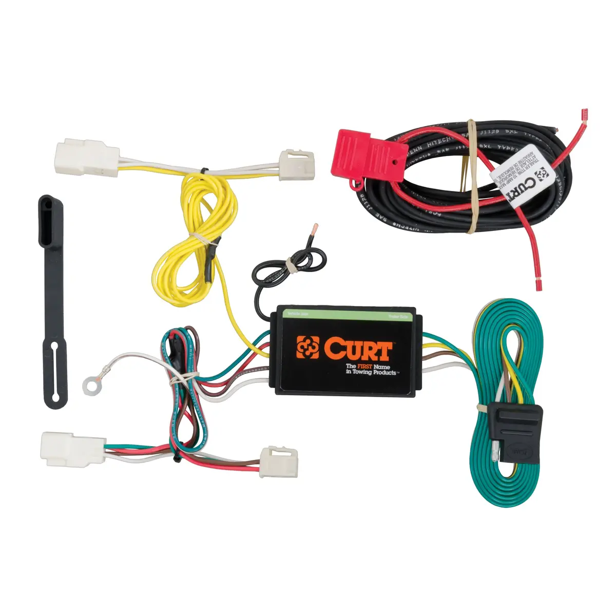 Curt 56212 Vehicle-Side Custom 4-Pin Trailer Wiring Harness, Select Subaru Impreza, Brz, Scion Fr-S 1