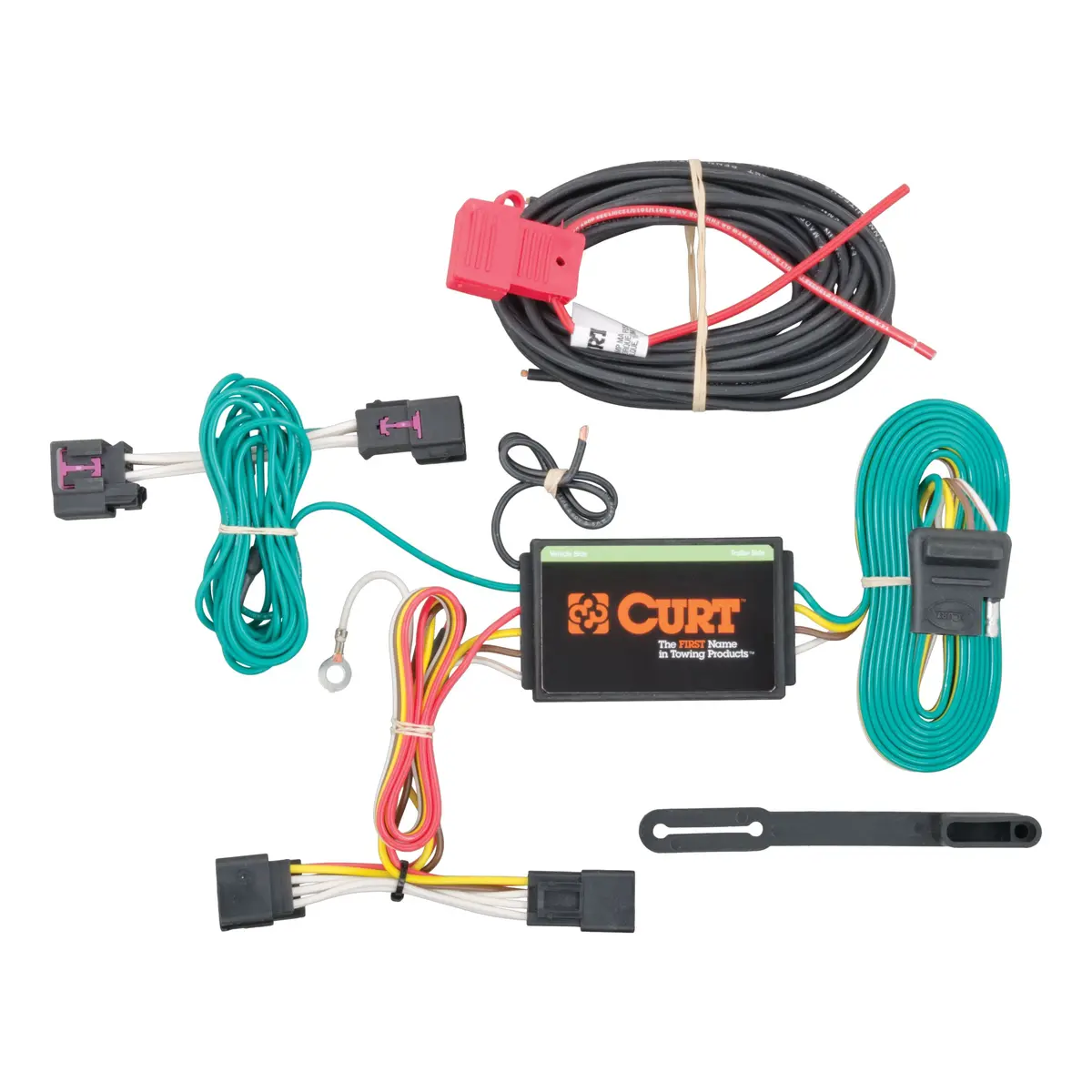 Curt 56214 Vehicle-Side Custom 4-Pin Trailer Wiring Harness, Select Chevrolet Cruze 1