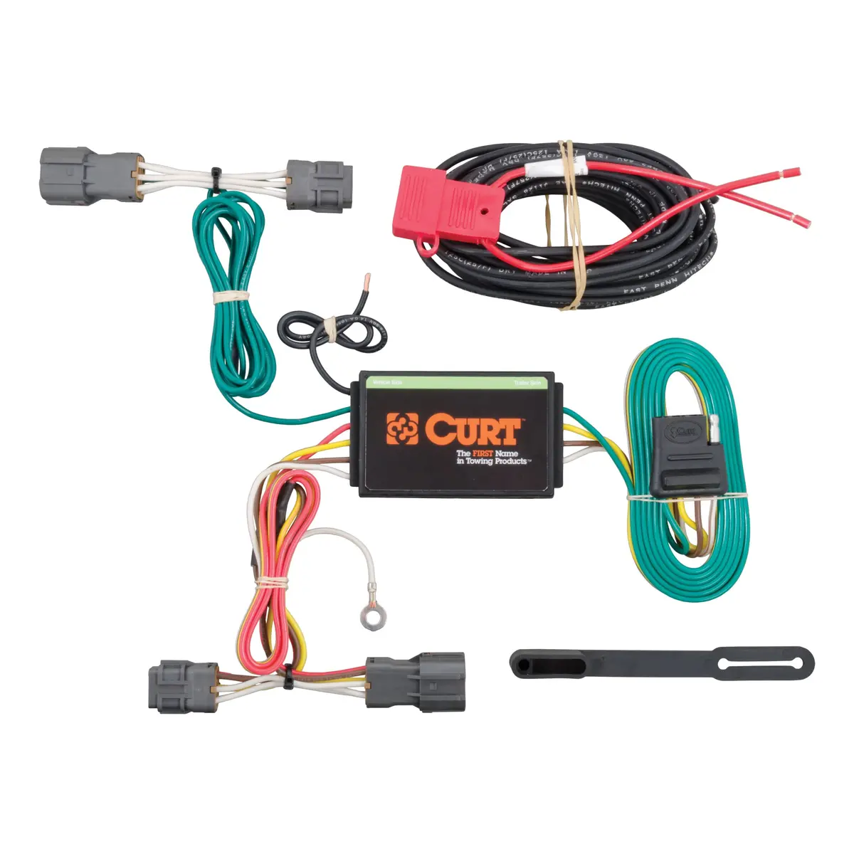 Curt 56220 Vehicle-Side Custom 4-Pin Trailer Wiring Harness, Select Kia Rondo, Soul 1