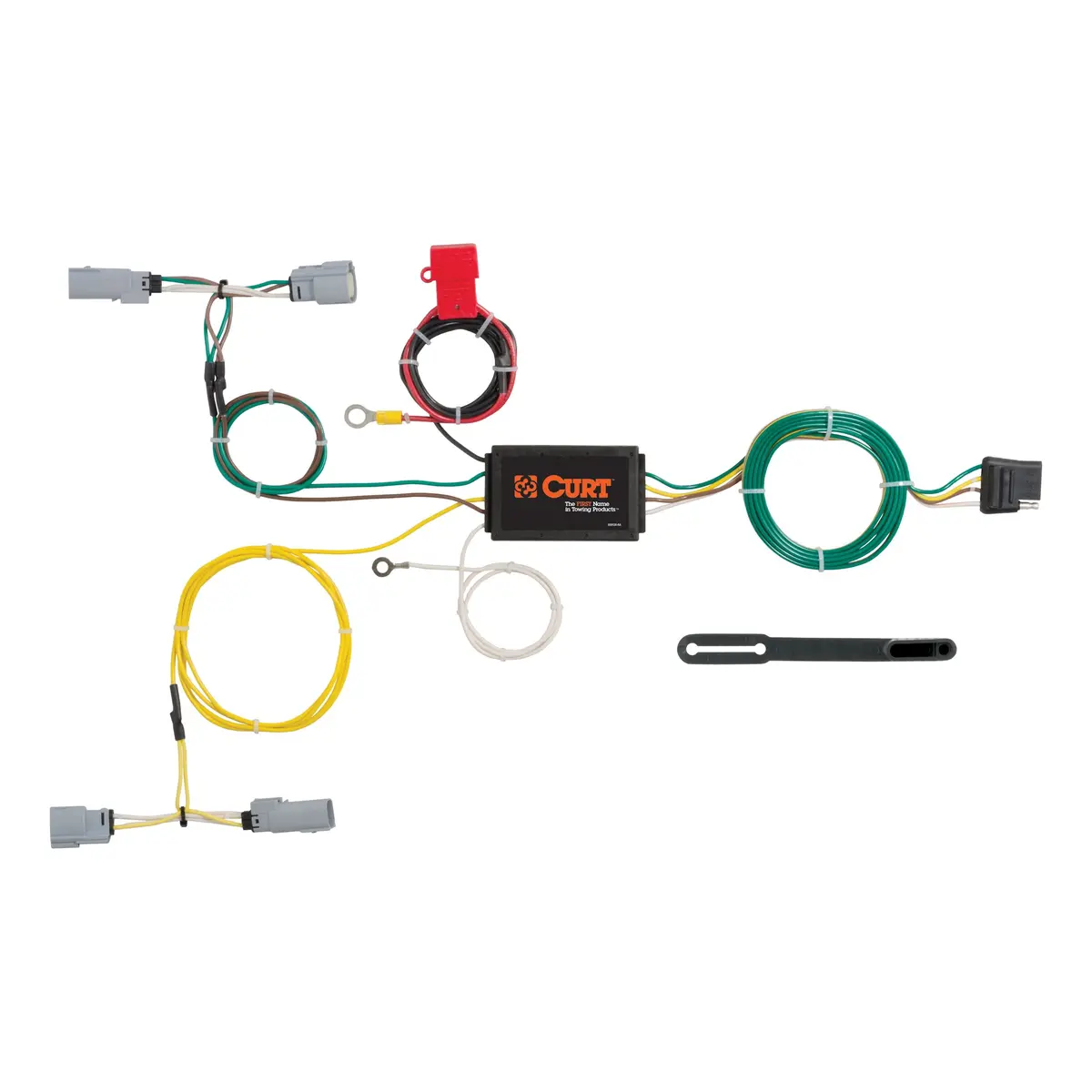 Curt 56230 Vehicle-Side Custom 4-Pin Trailer Wiring Harness, Select Dodge Challenger 1