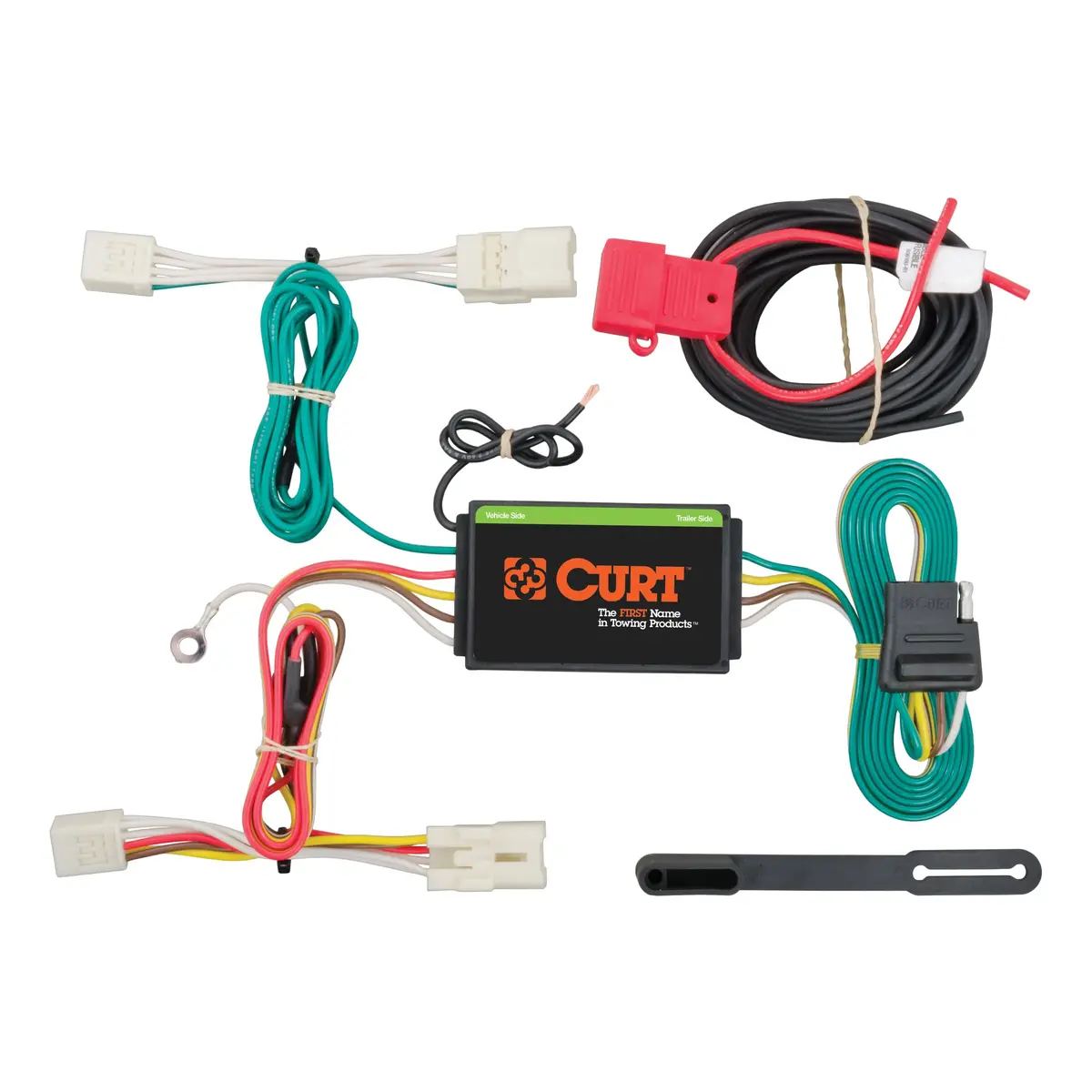 Curt 56233 Vehicle-Side Custom 4-Pin Trailer Wiring Harness, Select Hyundai Elantra, Gt, Ioniq 1
