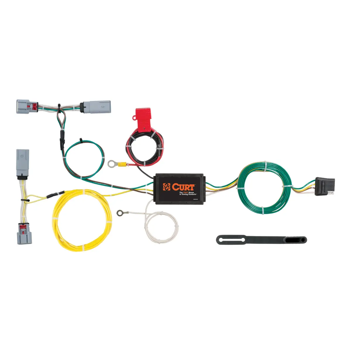 Curt 56235 Vehicle-Side Custom 4-Pin Trailer Wiring Harness, Select Chrysler 300 1