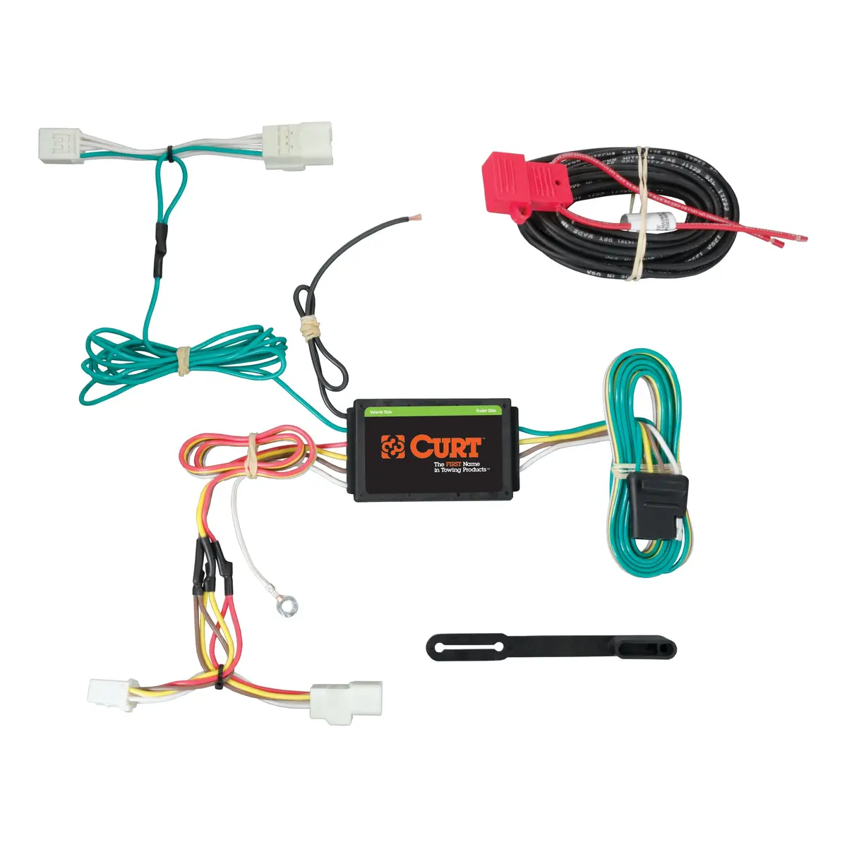 Curt 56259 Vehicle-Side Custom 4-Pin Trailer Wiring Harness, Select Subaru Wrx 1