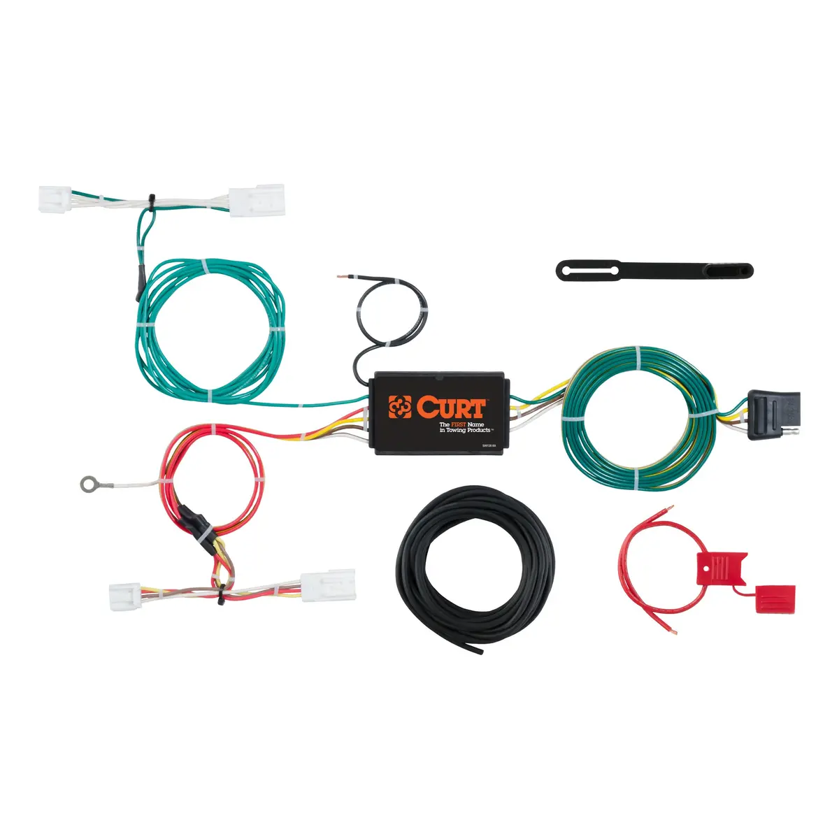 Curt 56268 Vehicle-Side Custom 4-Pin Trailer Wiring Harness, Select Lexus Nx200t, Nx300h 1