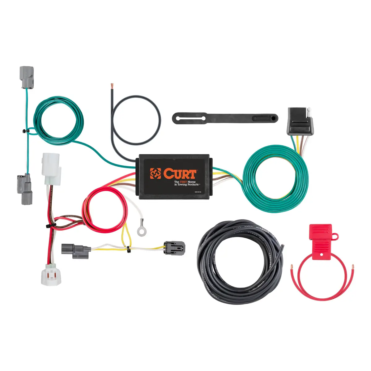 Curt 56269 Vehicle-Side Custom 4-Pin Trailer Wiring Harness, Select Acura Ilx 1