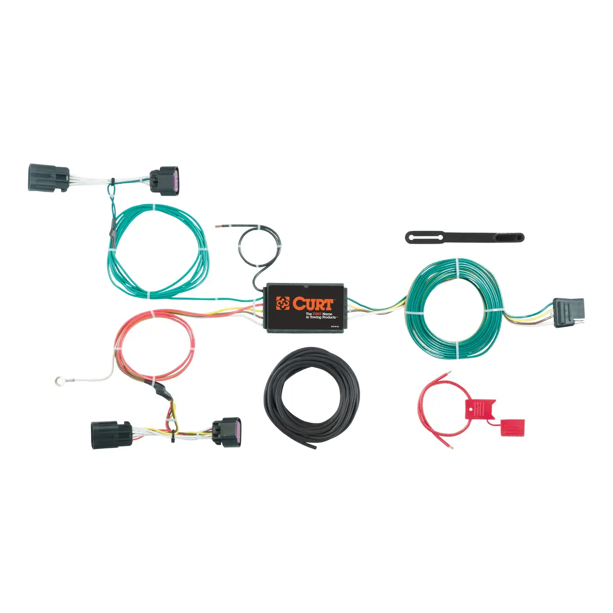 Curt 56270 Vehicle-Side Custom 4-Pin Trailer Wiring Harness, Select Ram Promaster City 1