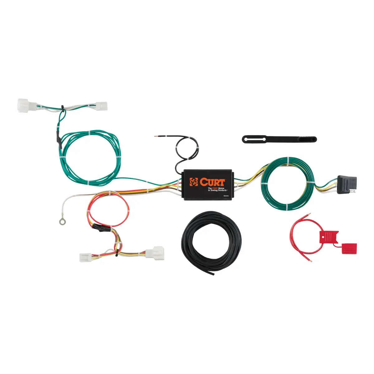 Curt 56284 Vehicle-Side Custom 4-Pin Trailer Wiring Harness, Select Honda Hrv 1