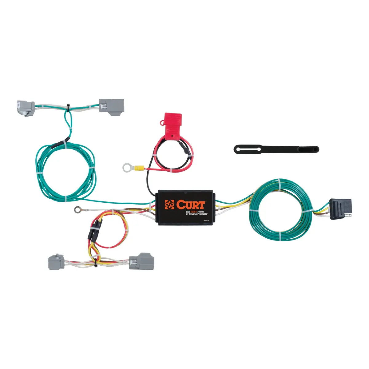Curt 56285 Vehicle-Side Custom 4-Pin Trailer Wiring Harness, Select Volvo Xc90 1