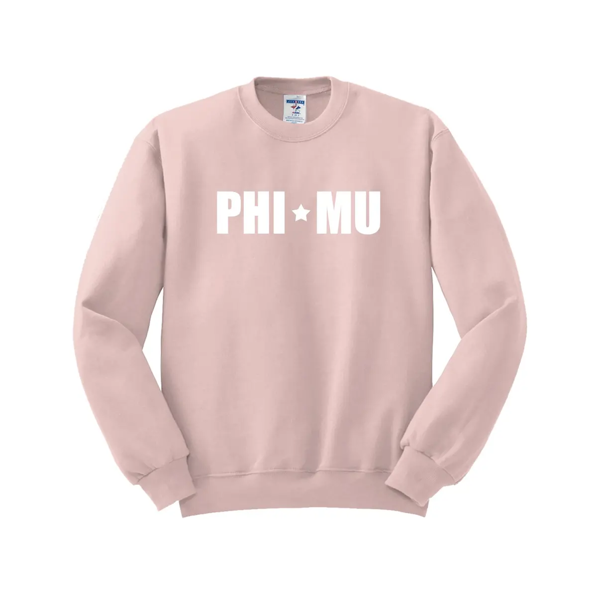 Phi Mu Sorority Crewneck Sweatshirt - Stars 3