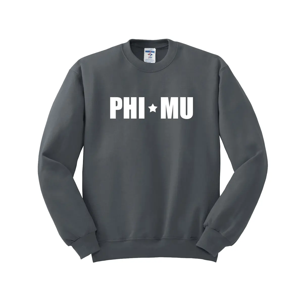 Phi Mu Sorority Crewneck Sweatshirt - Stars 5