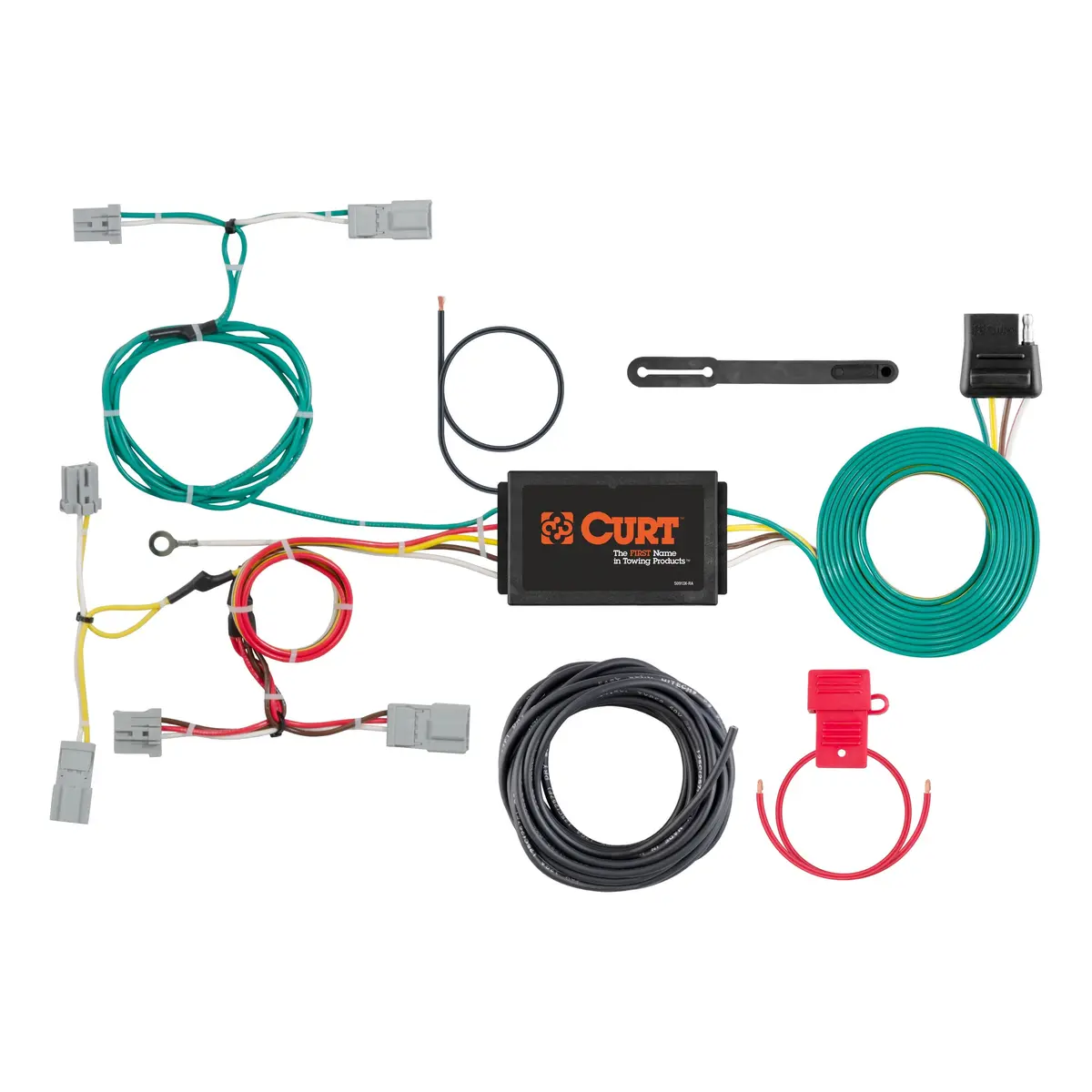 Curt 56310 Vehicle-Side Custom 4-Pin Trailer Wiring Harness, Select Mazda Cx-5 1