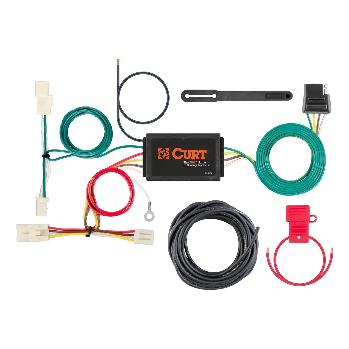 Curt 56314 Vehicle-Side Custom 4-Pin Trailer Wiring Harness, Select Kia Optima 1
