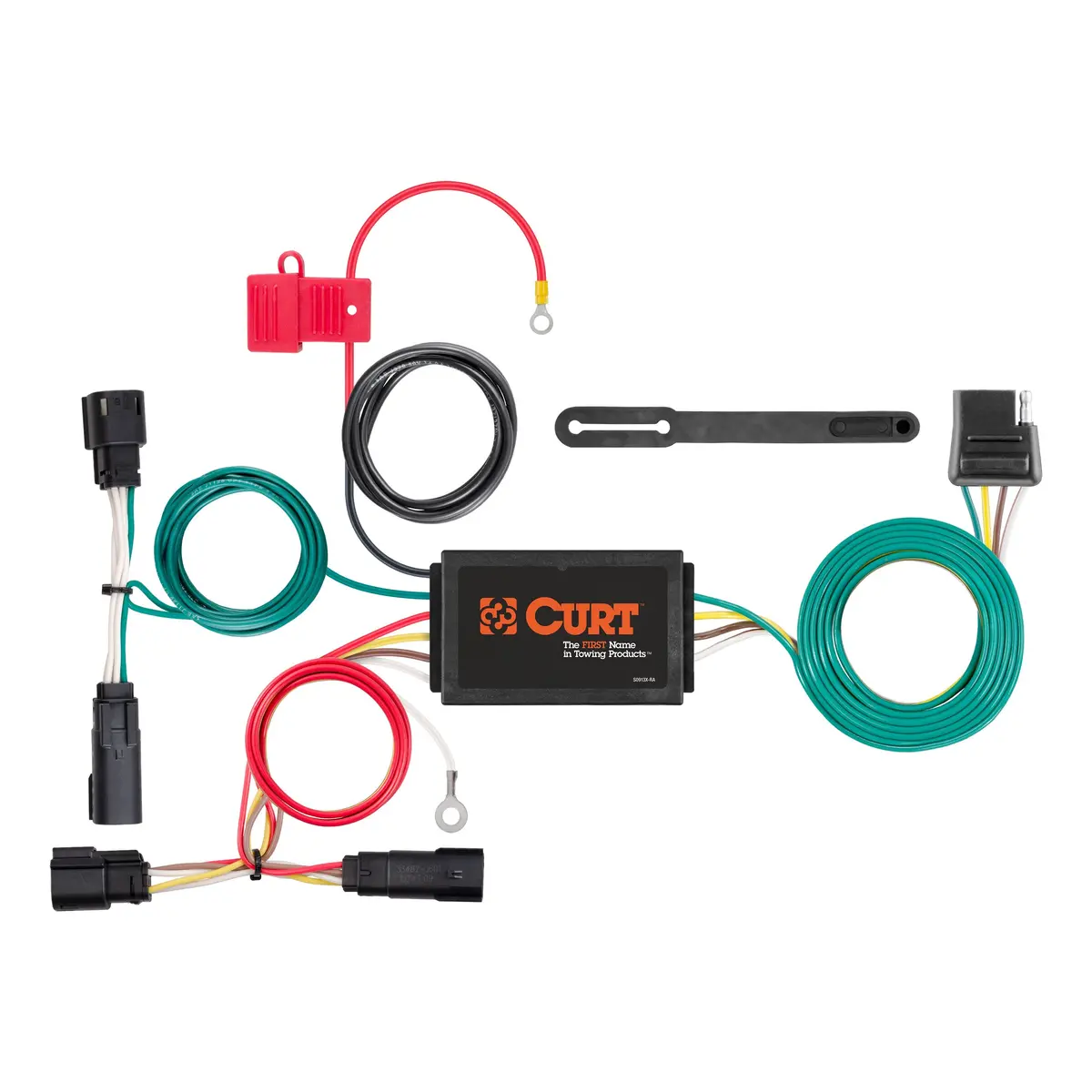 Curt 56315 Vehicle-Side Custom 4-Pin Trailer Wiring Harness, Select Chevrolet Volt 1