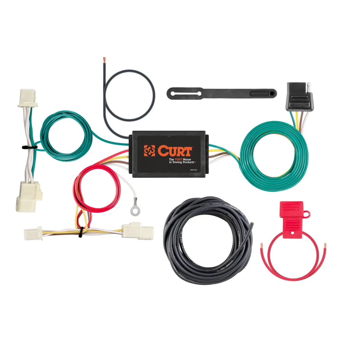 Curt 56316 Vehicle-Side Custom 4-Pin Trailer Wiring Harness, Select Hyundai Elantra Sedan Limited 1