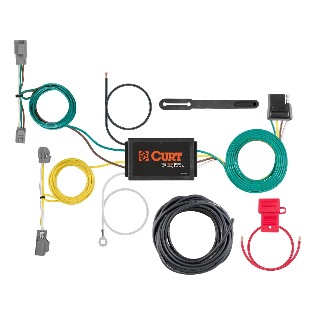 Curt 56319 Vehicle-Side Custom 4-Pin Trailer Wiring Harness, Select Chevrolet Cruze 1