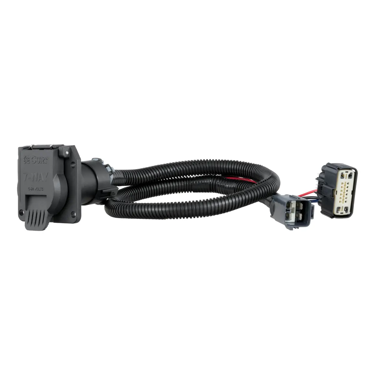 Curt 56326 Vehicle-Side Custom Rv Blade 7-Pin Trailer Wiring Harness For Select Cadillac Xt5, Xt6, Gmc Acadia 1