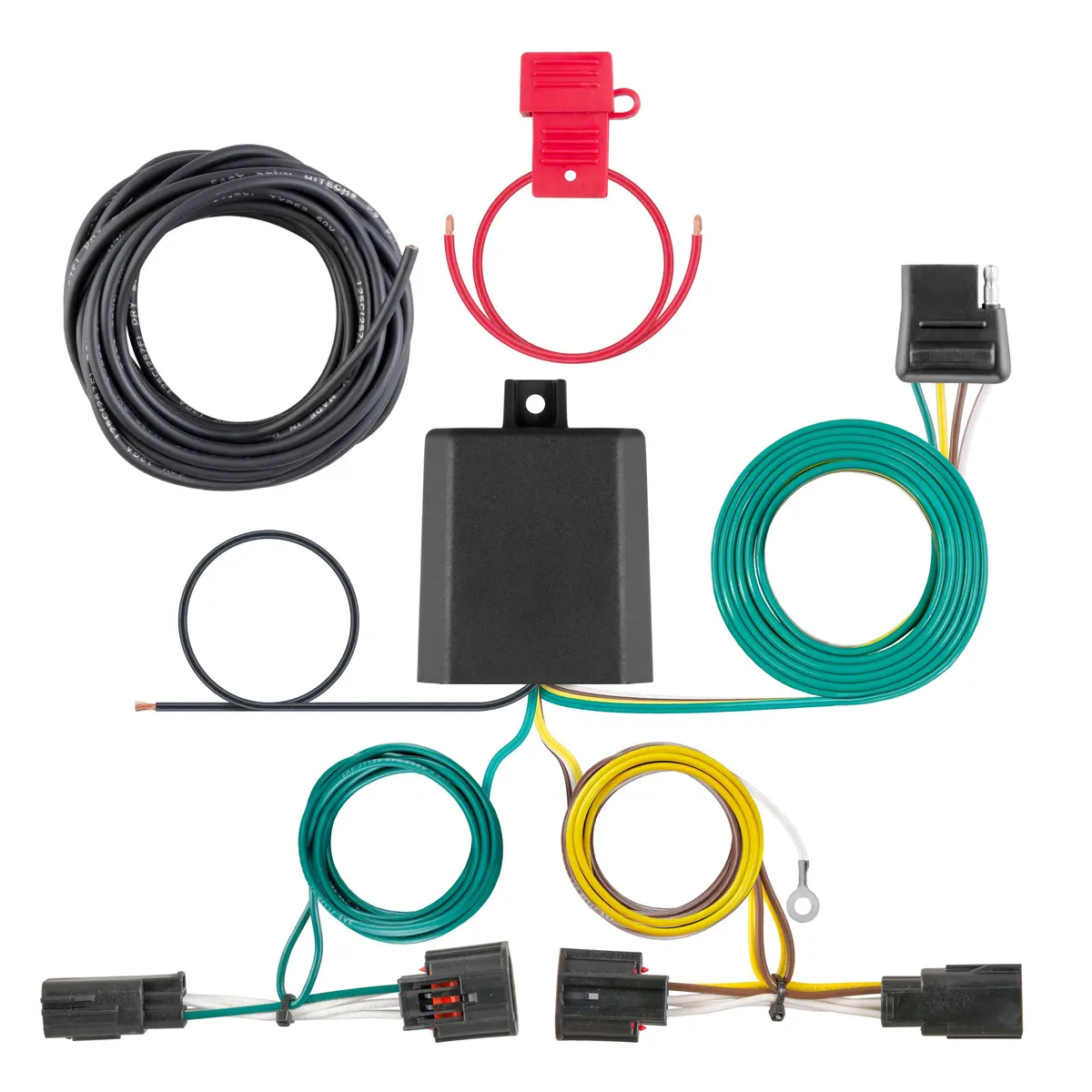 Curt 56331 Vehicle-Side Custom 4-Pin Trailer Wiring Harness, Select Chrysler Town And Country, Dodge Grand Caravan 1