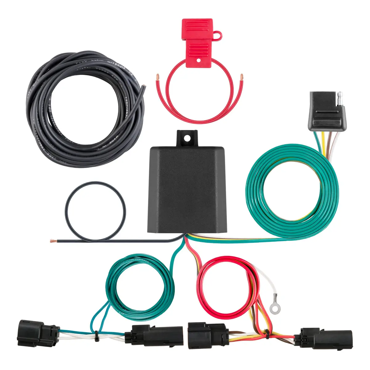 Curt 56335 Vehicle-Side Custom 4-Pin Trailer Wiring Harness, Select Ford Escape 1