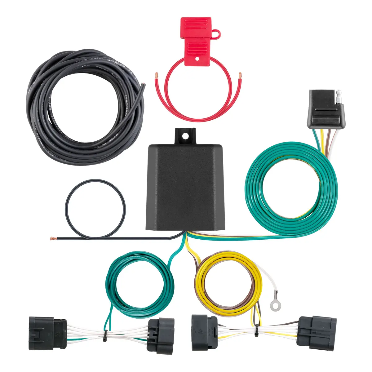 Curt 56336 Vehicle-Side Custom 4-Pin Trailer Wiring Harness, Select Dodge Durango 1