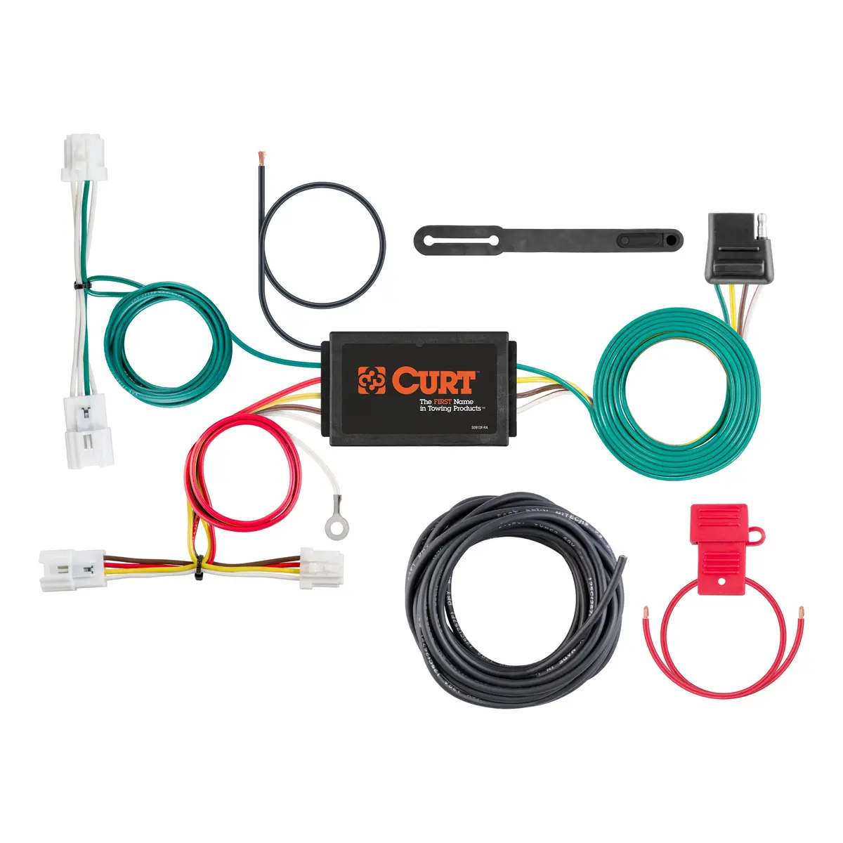 Curt 56339 Vehicle-Side Custom 4-Pin Trailer Wiring Harness, Select Nissan Altima 1